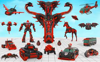 Snake Robot Car Transformation Screenshot 1