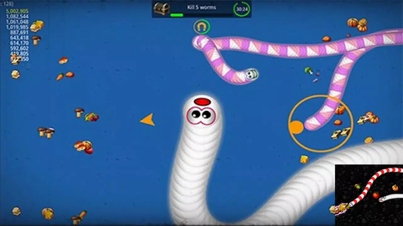 Snake io game worm zone online android iOS apk download for free