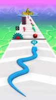 Snake Run Race・Fun Worms Games capture d'écran 2