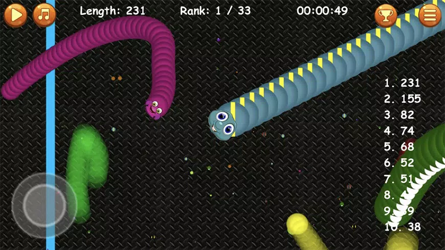 Slither.io - Unity Game Source code Snake Battle Zone Game Source