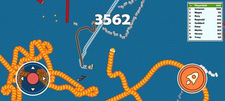 Snake Zone.io Hungry Snake capture d'écran 1