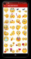 Free Adult Emoji Stickers Ekran Görüntüsü 1