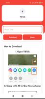 VidTik - All In One Video Downloader No Watermark скриншот 1