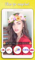 Filter for Snapchat - Sweet Snap Camera ảnh chụp màn hình 2