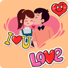 Love Stickers For Whatsapp - WAStickerApps icône