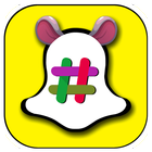 Snaphash for Snap chat-icoon
