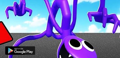 PURPLE RAINBOW FRIEND in Mcpe captura de pantalla 1