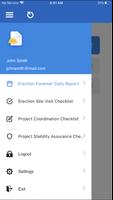 Precast Erectors Reporting screenshot 1
