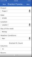 Precast Erectors Reporting screenshot 3