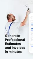 Job Estimates & Invoices Affiche