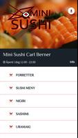 Mini Sushi Carl Berner poster