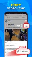 SnapSave: Video Downloader FB 截图 1