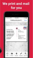 Political Action Postcard App capture d'écran 2