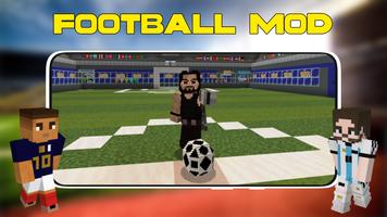 Football Soccer Mod For MCPE Affiche