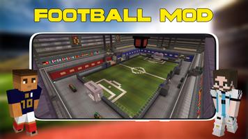 Football Soccer Mod For MCPE capture d'écran 2