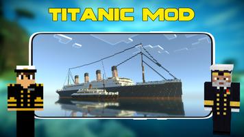 Titanic Mod สำหรับ Minecraft โปสเตอร์