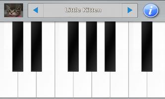 Cat Sounds Kitten Piano Meow โปสเตอร์