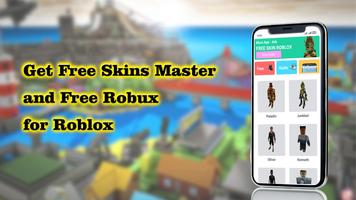 Get Skins and Robux for Roblox पोस्टर