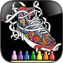 Coloração Glitter - Tênis APK