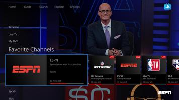 PlayStation Vue syot layar 1