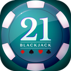 Blackjack - Offline Games icône