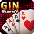 Gin Rummy - Online Free Card Game आइकन