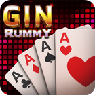 Gin Rummy - Online Free Card Game icône