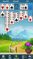 Solitaire Flower - Card Games Affiche
