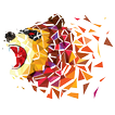 ”Animal Poly Art