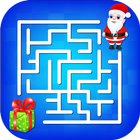enfants labyrinthe: puzzle éducatif Noël amusant icône