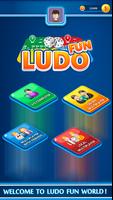 Ludo leuk multiplayer-spel-poster