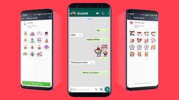 ملصقات ال ال WhatsApp - حزمة 1 الملصق