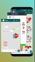 ملصقات ال ال WhatsApp - حزمة 1 تصوير الشاشة 2