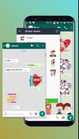 autocollants pour WhatsApp - p capture d'écran 2