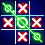 Tic Tac Toe Glow Xs et Os APK