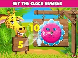 Clock & Time Learning Fun Activities capture d'écran 1