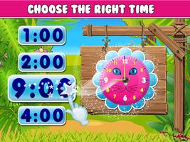 2 Schermata Clock & Time Learning Fun Activities