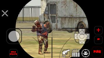 Zombie Sniper Shooting 3D capture d'écran 1