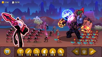Manor Guardian:Stick War King تصوير الشاشة 1