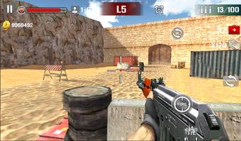 Sniper Shoot Fire War captura de pantalla 1