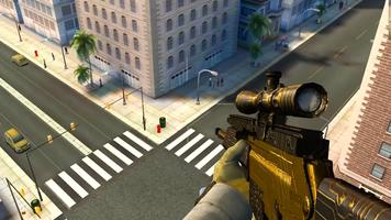 Sniper Gun Shooting Games 3D imagem de tela 1