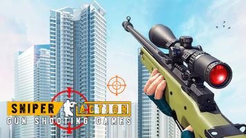 Sniper 3D Gun Shooting Offline постер