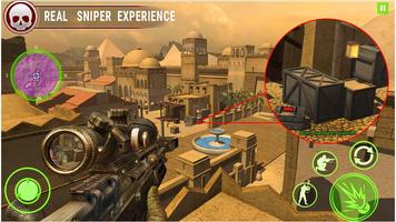 Desert Sniper 2018 - Crucial Strike Gun Shooting syot layar 1