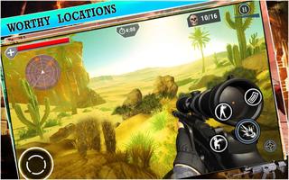 Desert Sniper Shooting - best shooting game screenshot 2