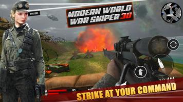 Modern World War Sniper اسکرین شاٹ 2