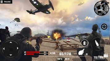 Nowoczesne obowiązek strajk: Nowy ww2 gun gry screenshot 3