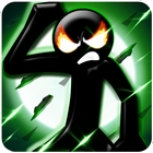raiva de stickman: jogos de tiro zumbi ícone