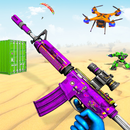 juego pistolas robot ejército APK