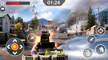 Offline Commando: Gun Games تصوير الشاشة 1