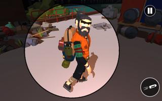 Zombie Snipers vs  Thieves : FPS Shooting Games 3D Affiche